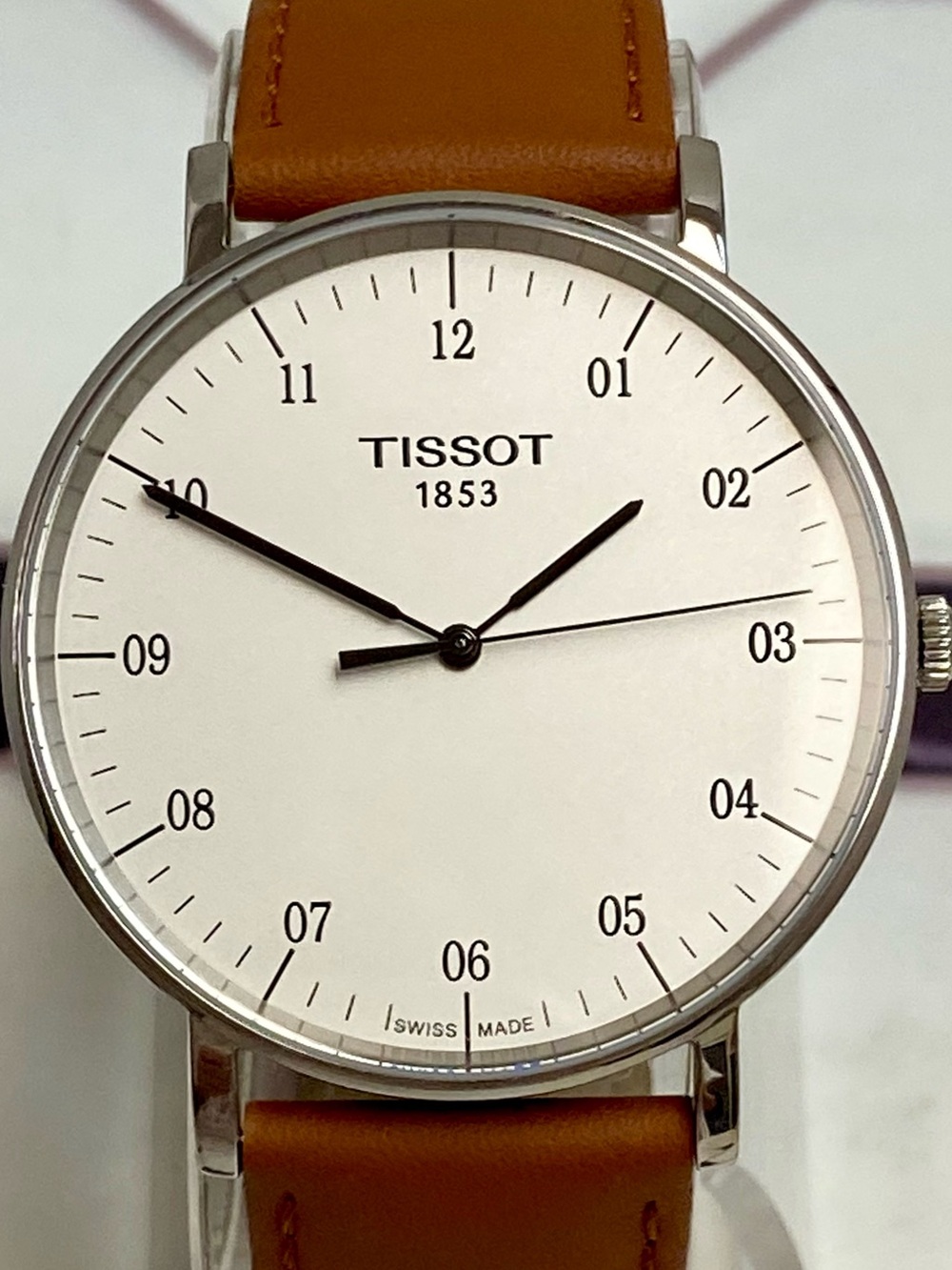 Tissot 1853 Swiss Made T-Classic Everytime Stainless Steel Dress Watch 42mm